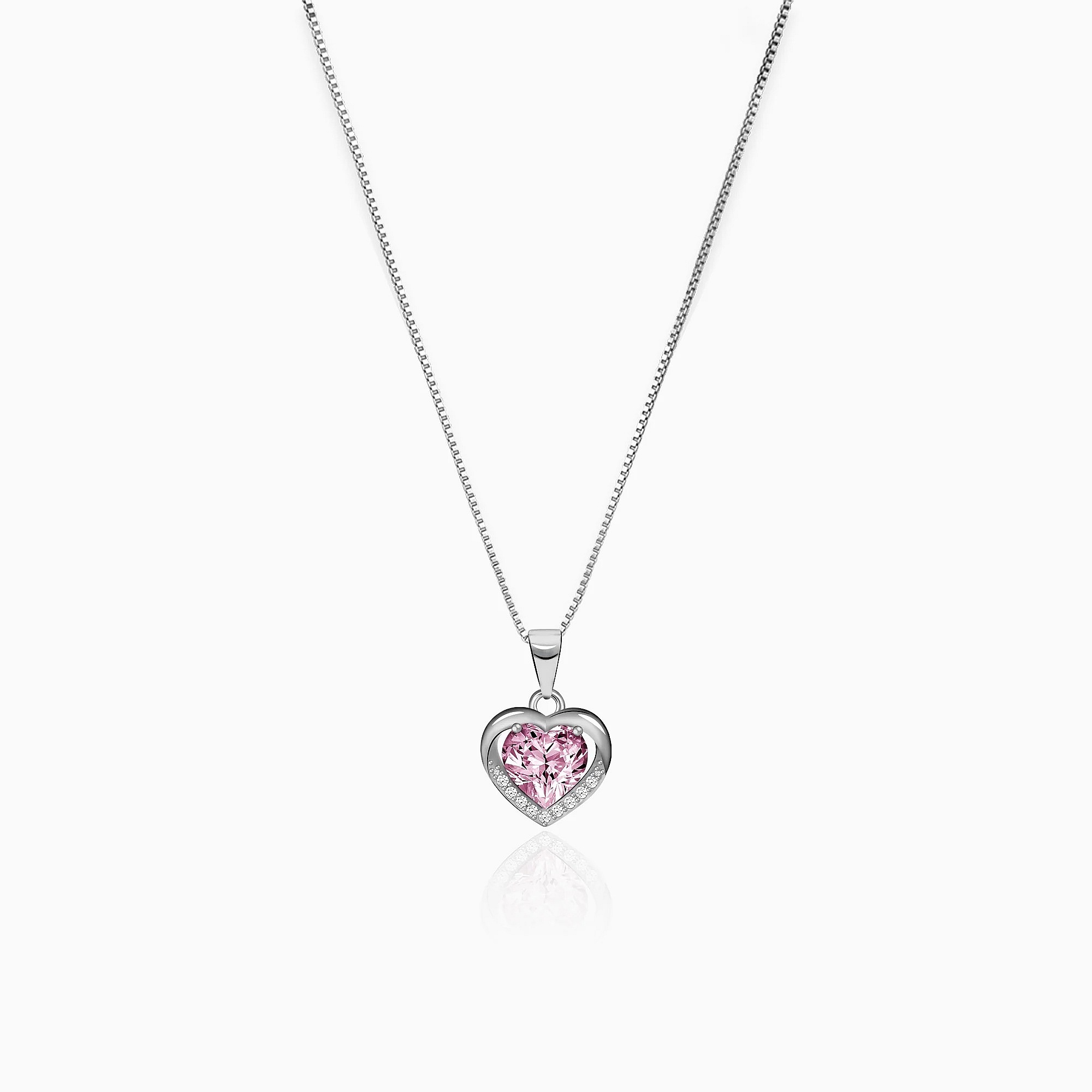 Silver Valentine Pendant